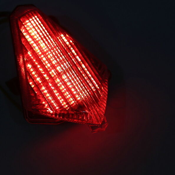 LED Clear Brake Tail Light Turn Signals Fit For YAMAHA YZF R1 2007-2008