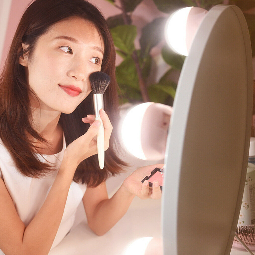 Lots 3 Vanity Mirror Light Adjustable Lighting Led Lights w/ Suction Cup for