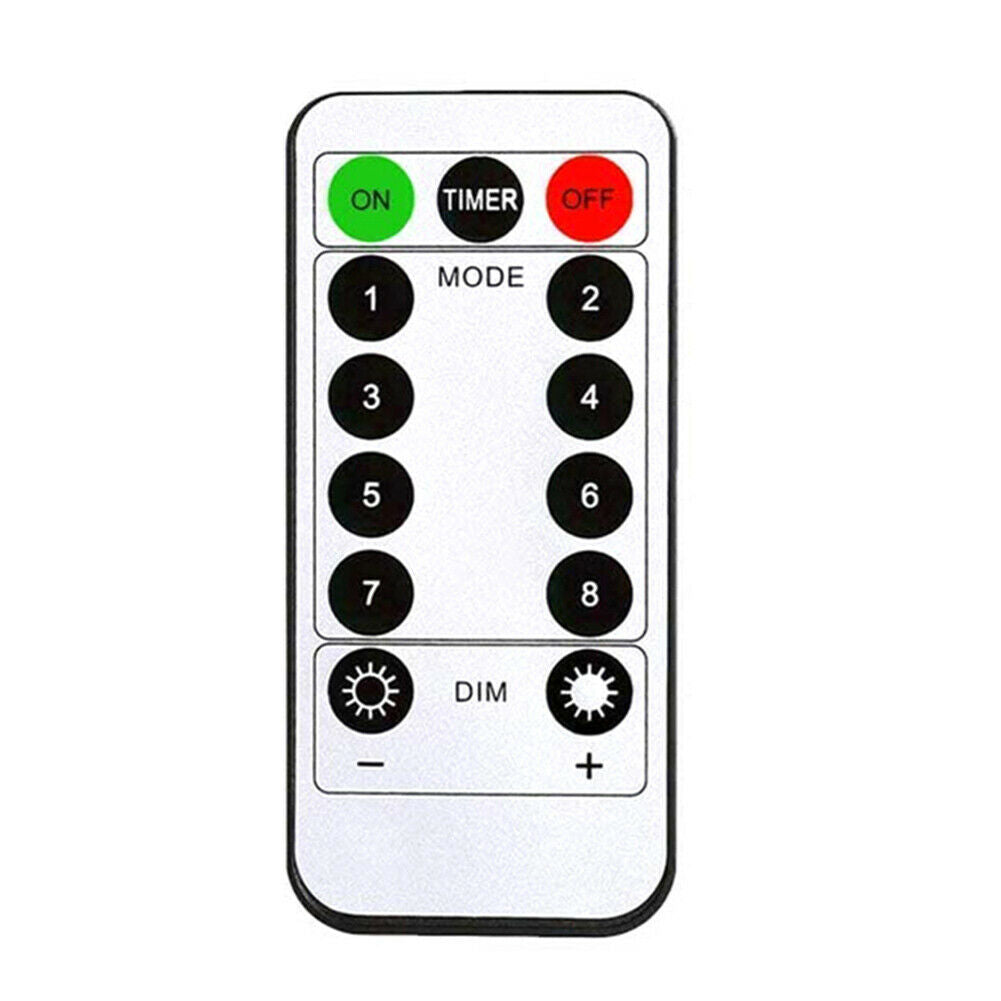 6m LED String Light 5V USB Powered Remote Control Warm White Fairy Garland @