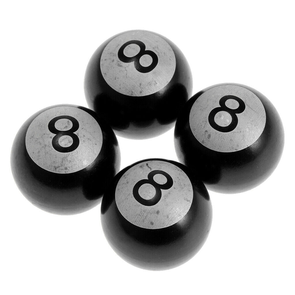 4x Black Car Wheel Tire Valve Dust Stems Air  Covers Accessories