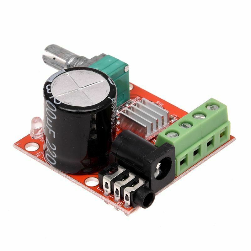 Mini Hi-Fi Audio Stereo Amplifier 2x10W PAM8610 Dual Channel D Class Module LU2