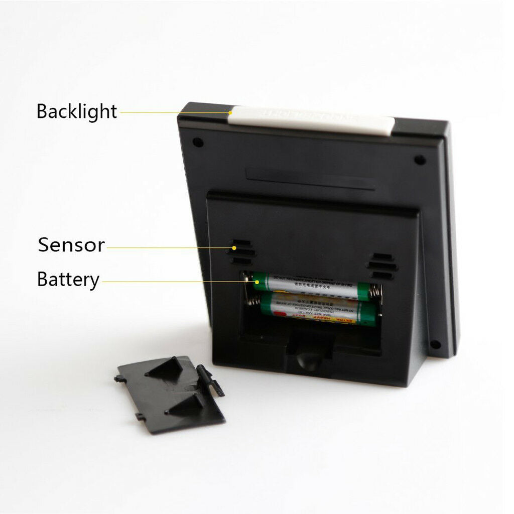 Temperature Humidity Meter Thermometer Hygrometer Voice Control Backlight