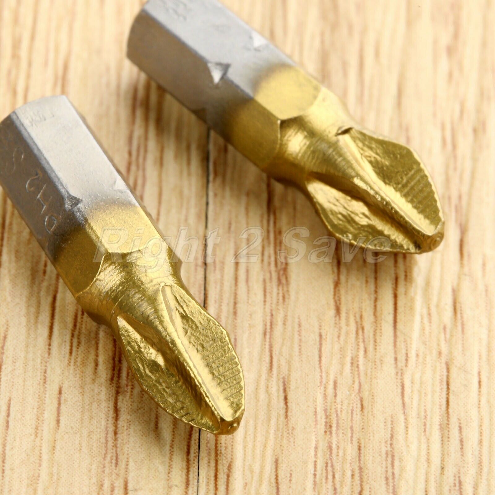 10PC 20mm Hex Shank PH2 Screwdriver Bits For Impact Drill Cross Head Screwdriver