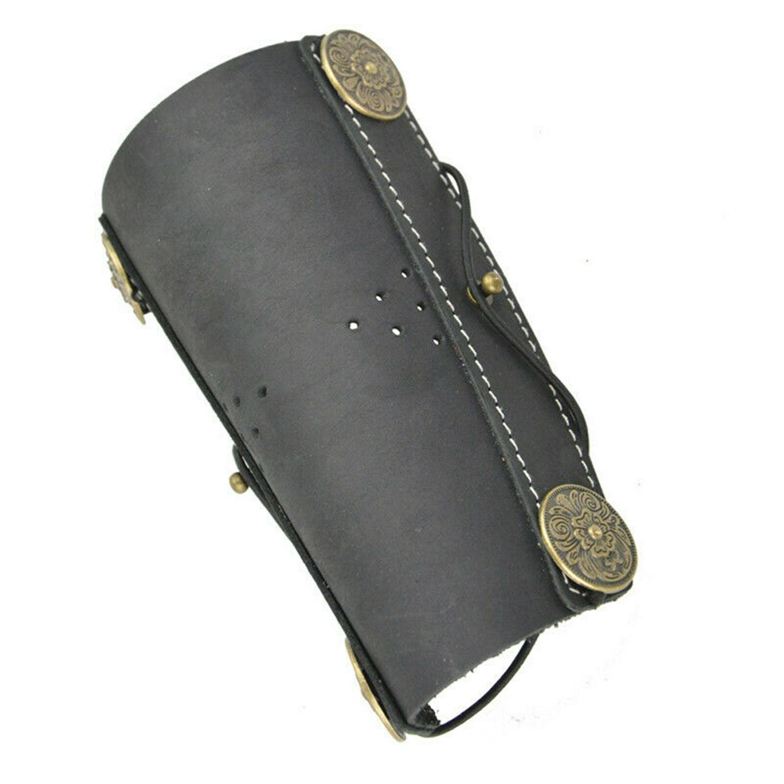 Leather Arm Guard Protector Gear Bow Shooting Target Archery Traditional BK CA