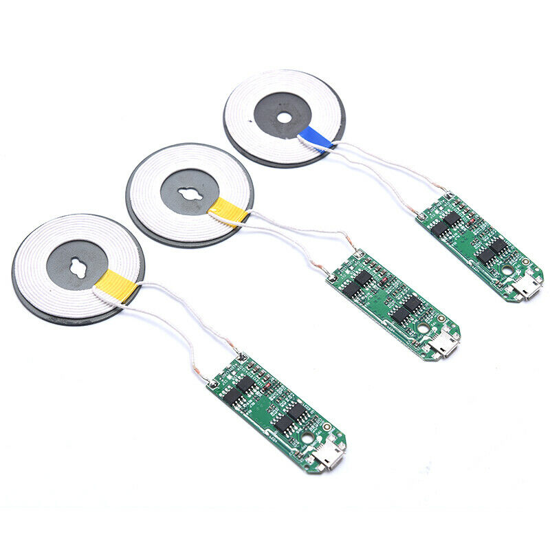 DIY DC 5V QI Wireless Charging PCBA Circuit Board  Coil Receiver Charger .l8