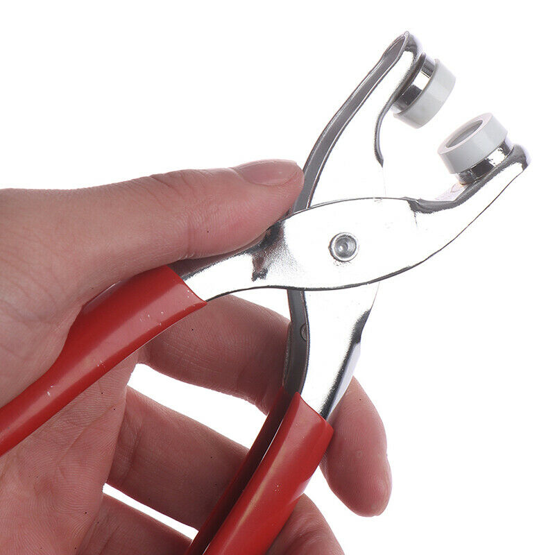 Rivet Snap fastener Hand Tool Button Plier Leather Belt Canvas Household Pin TL