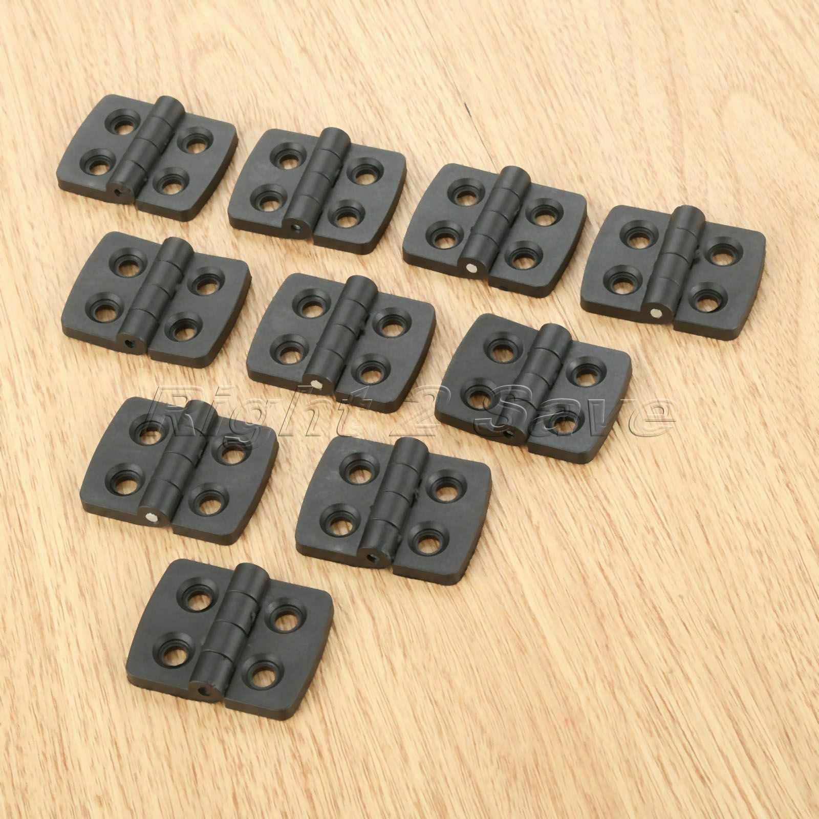 10Pcs Corrosion Resistant Hinges Home Cabinet Box Furniture Parts Easy Install