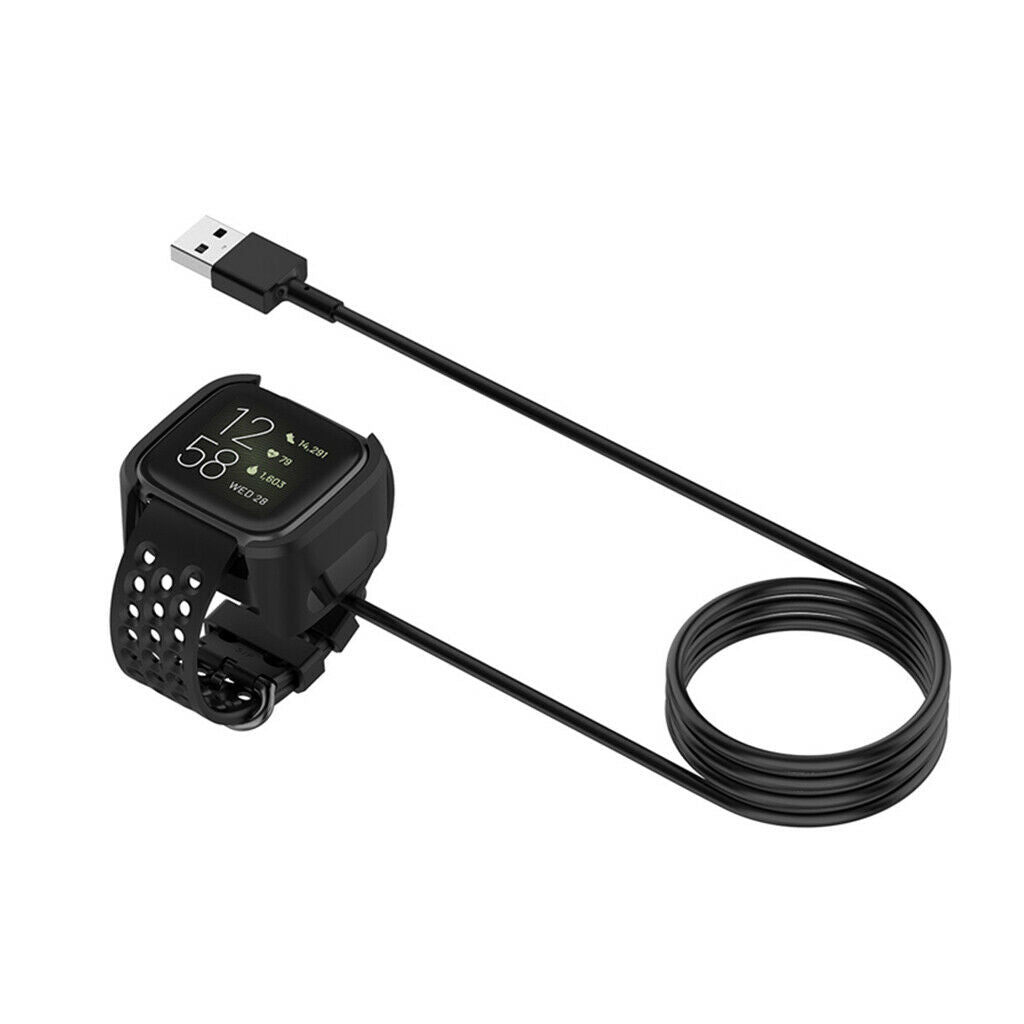 1M USB Charging Cable Lead Dock for   2 Smart Watch Charger Stander