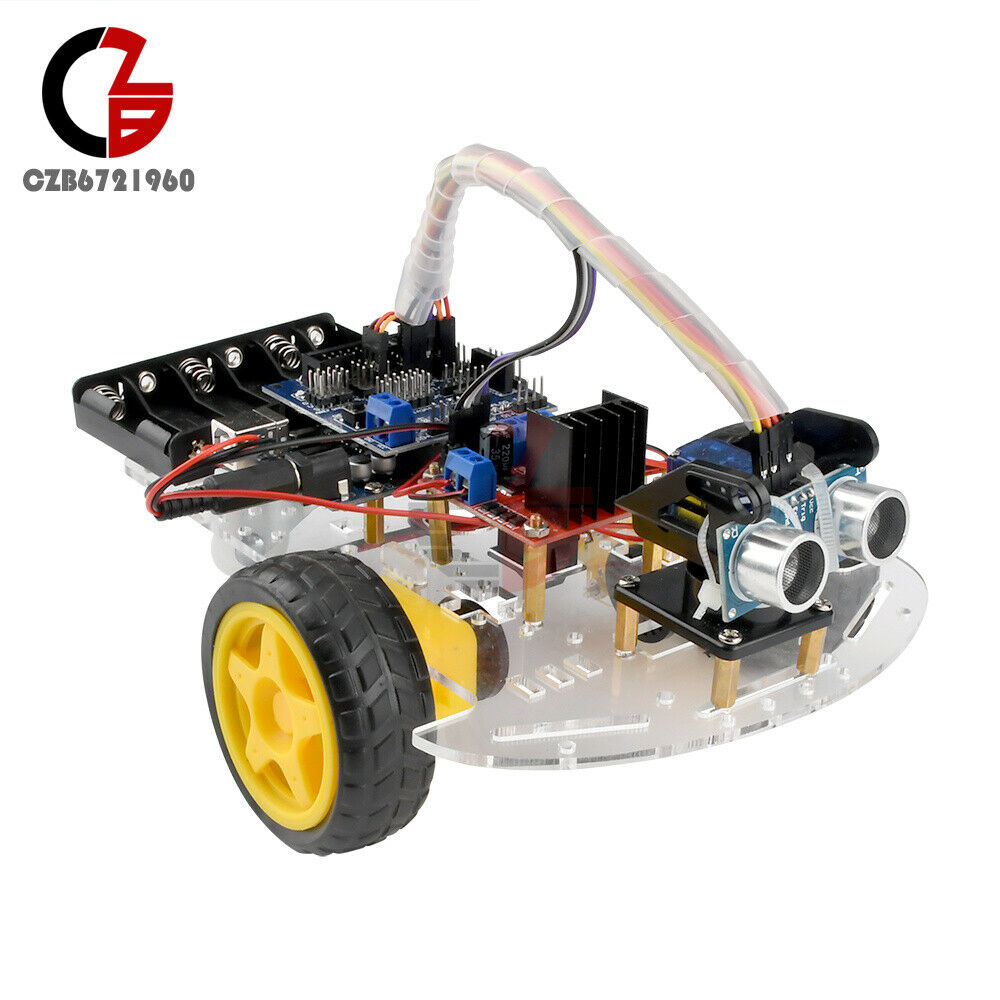 Avoidance tracking Motor Smart Robot Car Chassis Kit Speed Encoder Ultrasonic