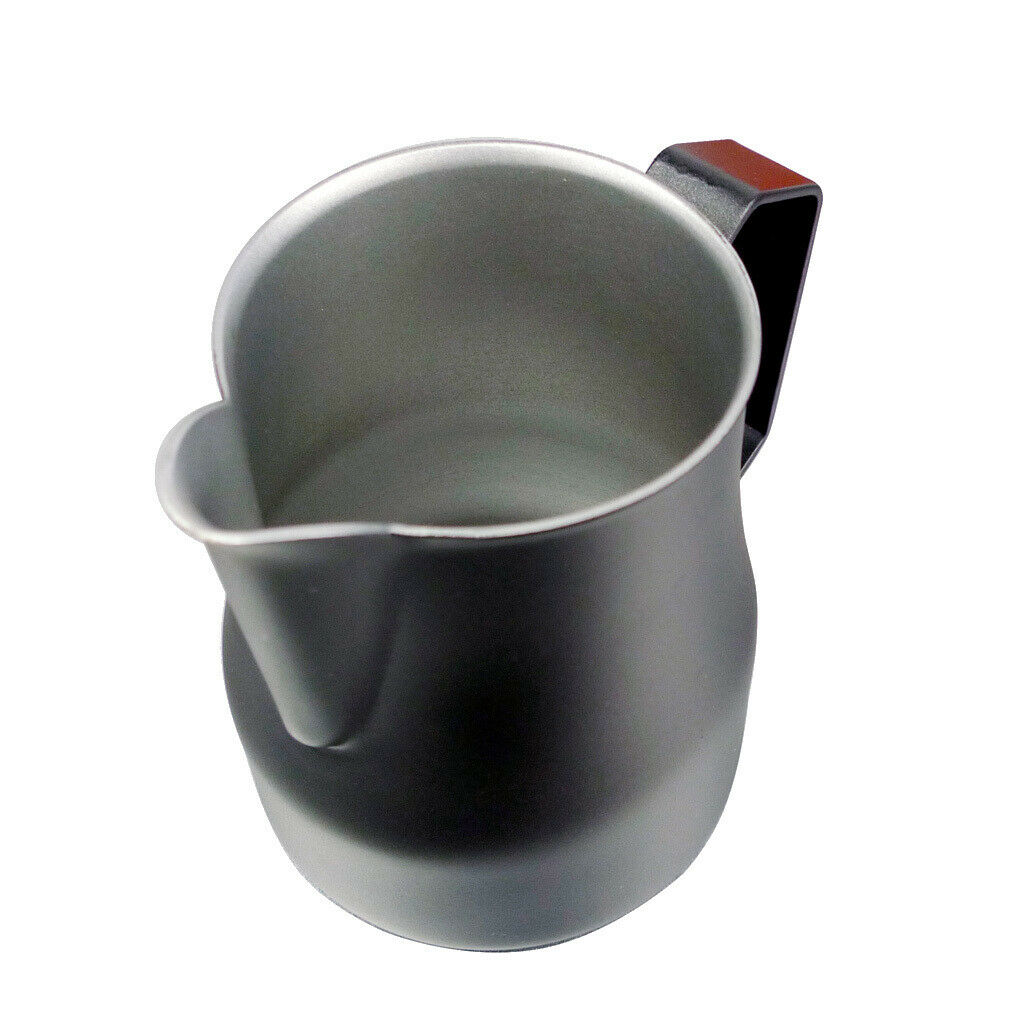 350ml Milk Pitcher Stainless Steel Coffee Art Frothing Cup Barista Heavy Duty