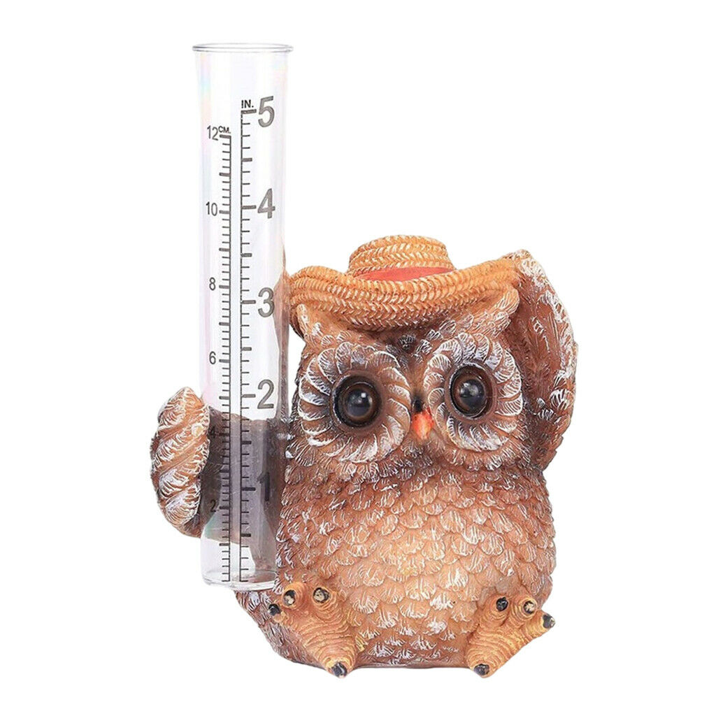 Garden Owl Sculpture Landscape for Home Outdoor Garden Yard Decor Arts