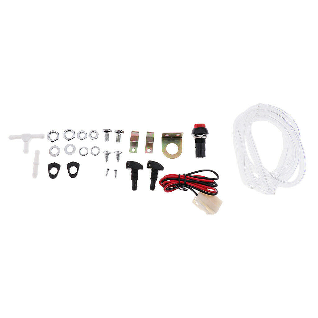Windshield Washer Pump Universal DC 12V for Classic Cars,
