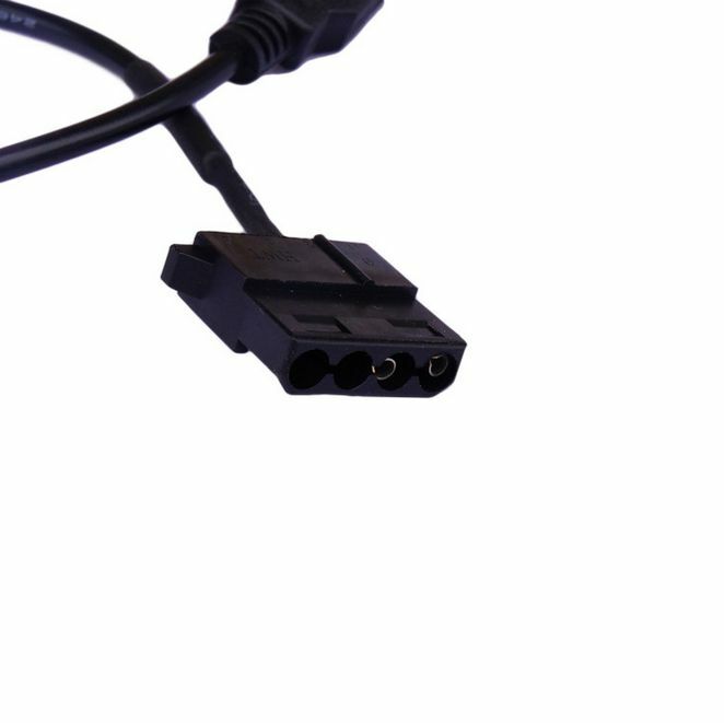 30cm USB to 4 Pin PC Quite Computer Case Cooling Fan Cable Adapter Cord s