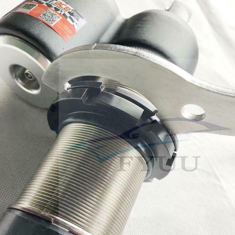 2Pcs Fork Cap Wrench Tool Front Rear Shock Absorber Remove Wrench Hook Spanner