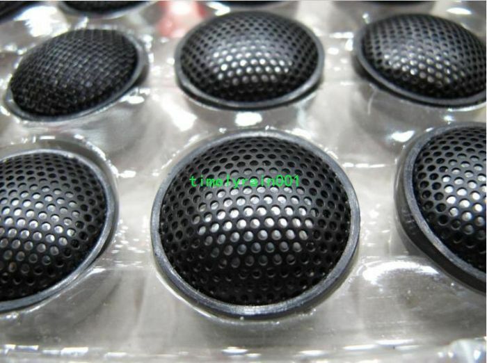 2pcs 1"inch 6Ω 10W Tweeters titanium film Car Audio speaker For harman/kardon