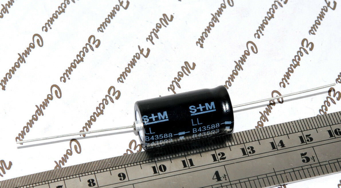 1pcs - SIEMENS (EPCOS) 47uF 250V Axial Electrolytic Capacitor - B43588-M2476-T