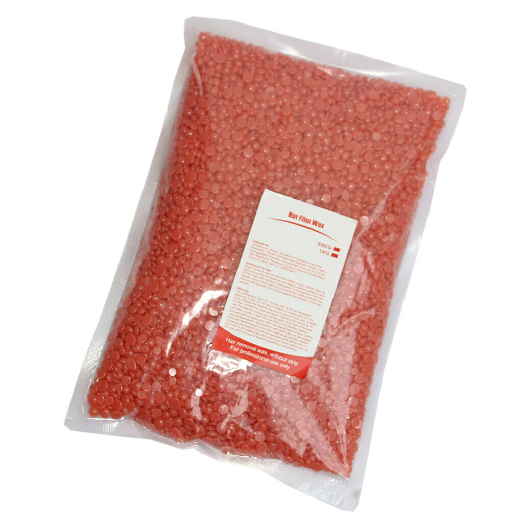 3x Hard Wax Beans Stripless Delilatory Painless Hair Removal for Salon Home
