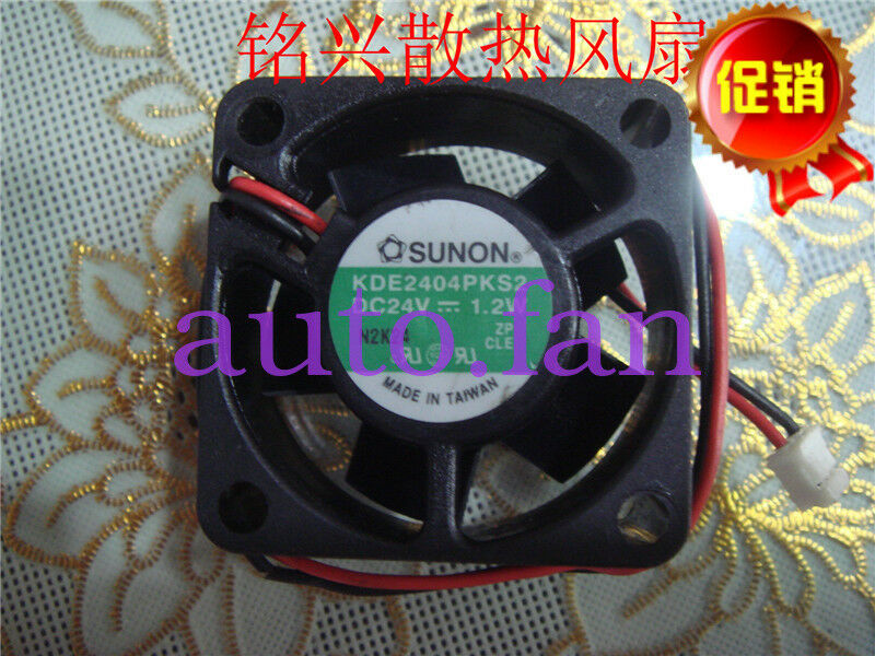 For SUNON KDE2404PKS2 fan 24v 1.2W 40*40*20mm 2pin