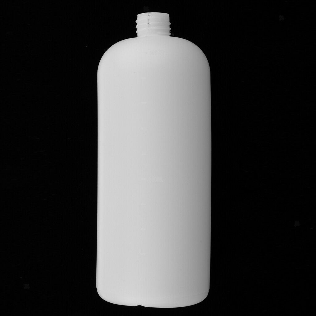 Plastic Pressure Washer Snow Foam Lance Car Wash Nozzle Sprayer Bottles 1L