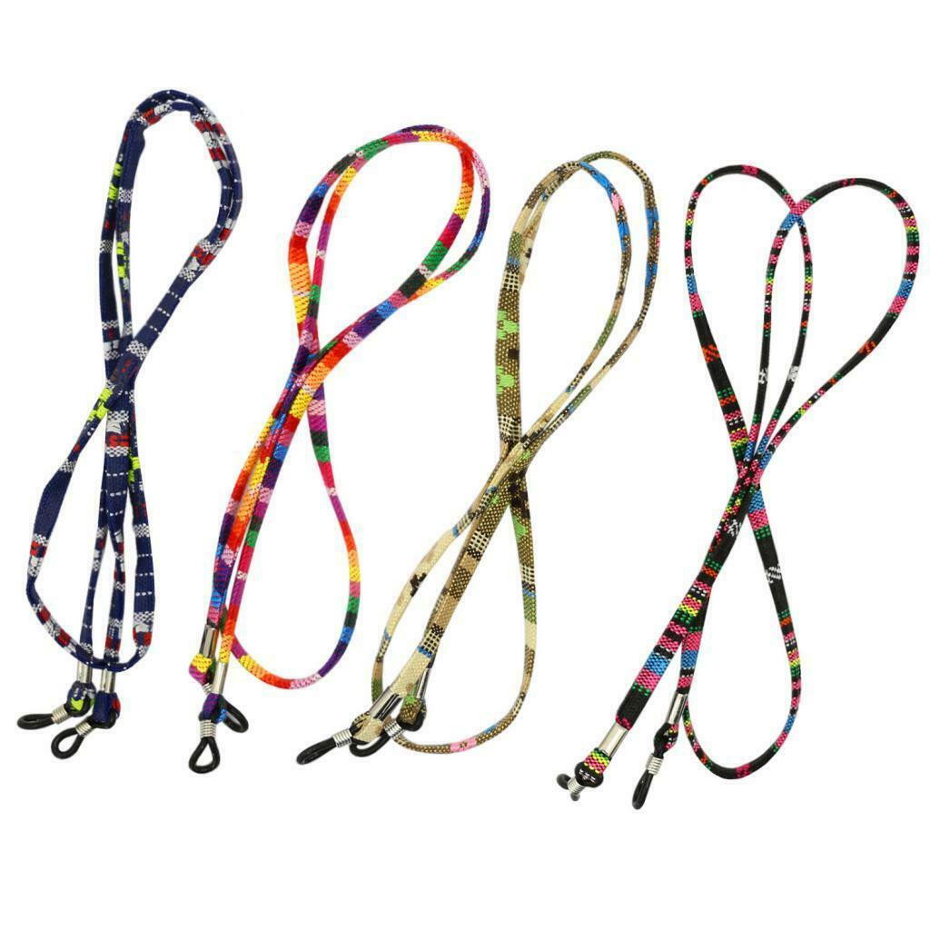 12 lot Colorful Sports Glasses Eyeglasses Strap Lanyard String for Women Men