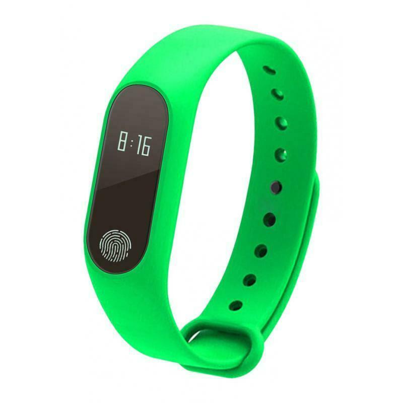 Bluetooth 4.0 Smartwatch Smart Bracelet with Heart Rate Sleep Monitor - Green