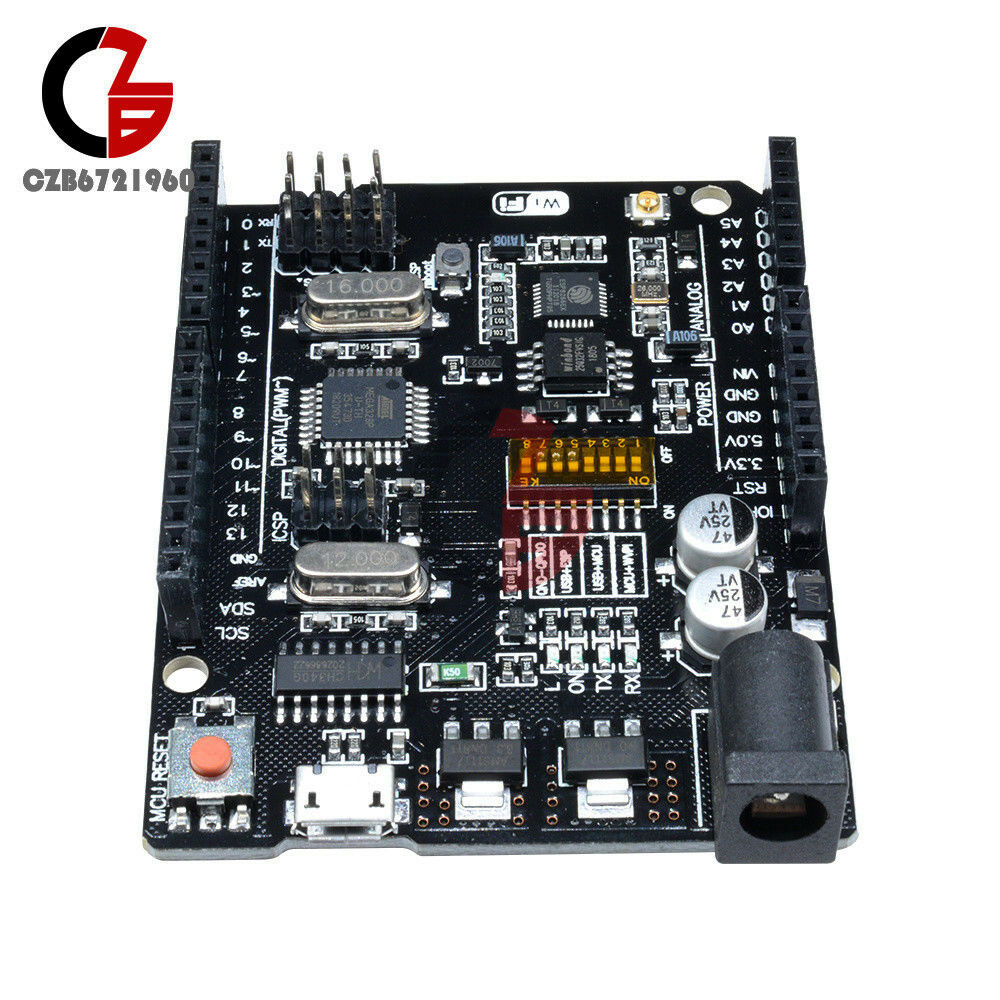 UNO+WiFi R3 ATmega328P+ESP8266 (32Mb memory) USB-TTL NodeMCU CH340G For Arduino