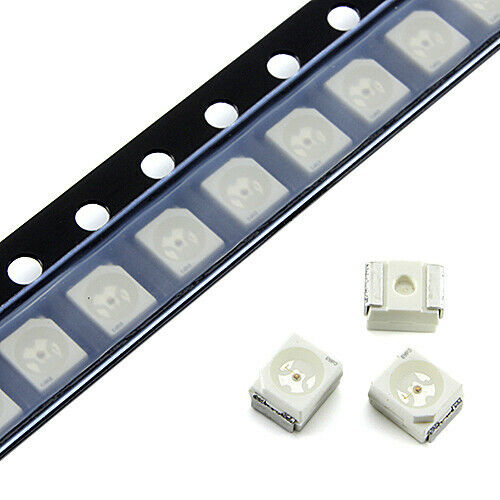 [100pcs] HSMJ-A100-Q00J1 LED Red-Orange 615nm SMD-PLCC2