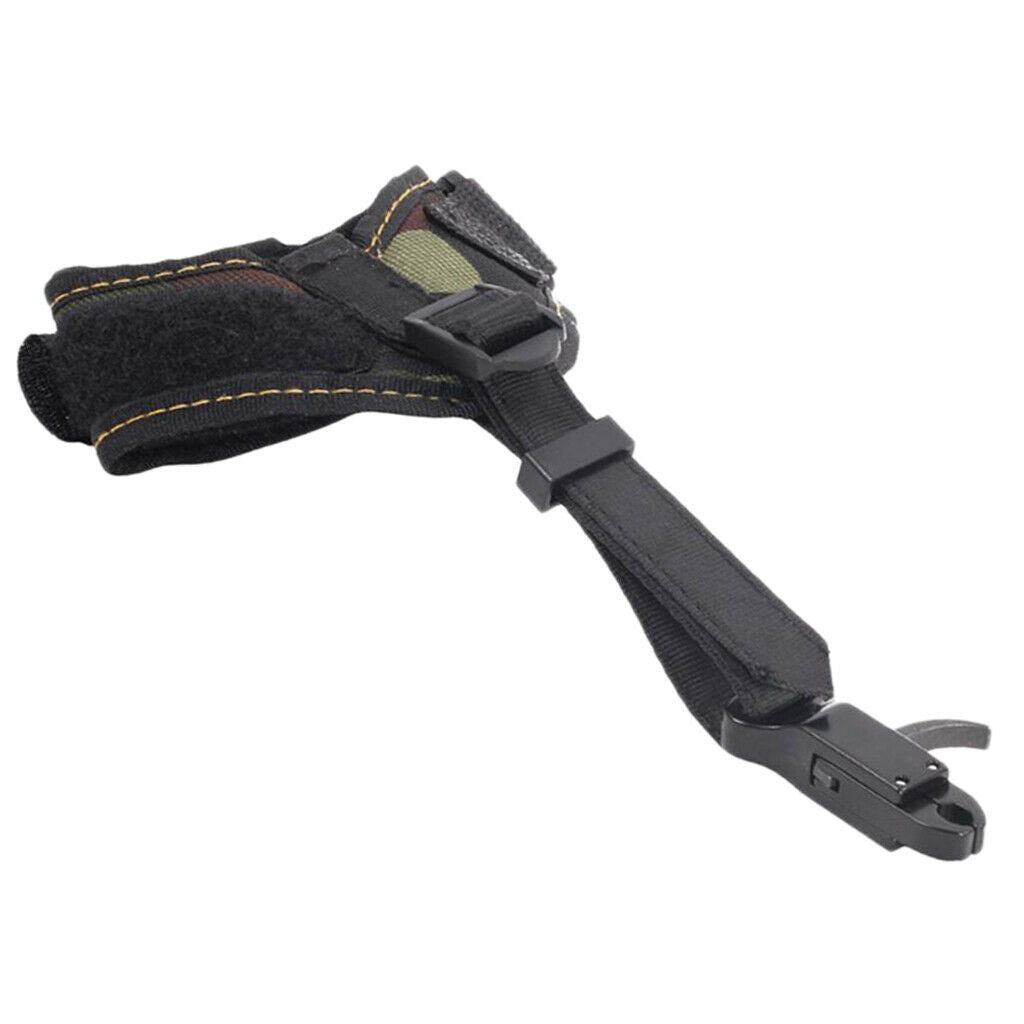 Black Adjustable Compound Wrist Strap Clasp Equipment