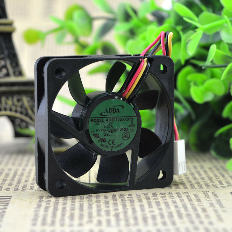 for ADDA AD5012UX-D73 fan 50*50*15mm 12V 0.3A 3pin