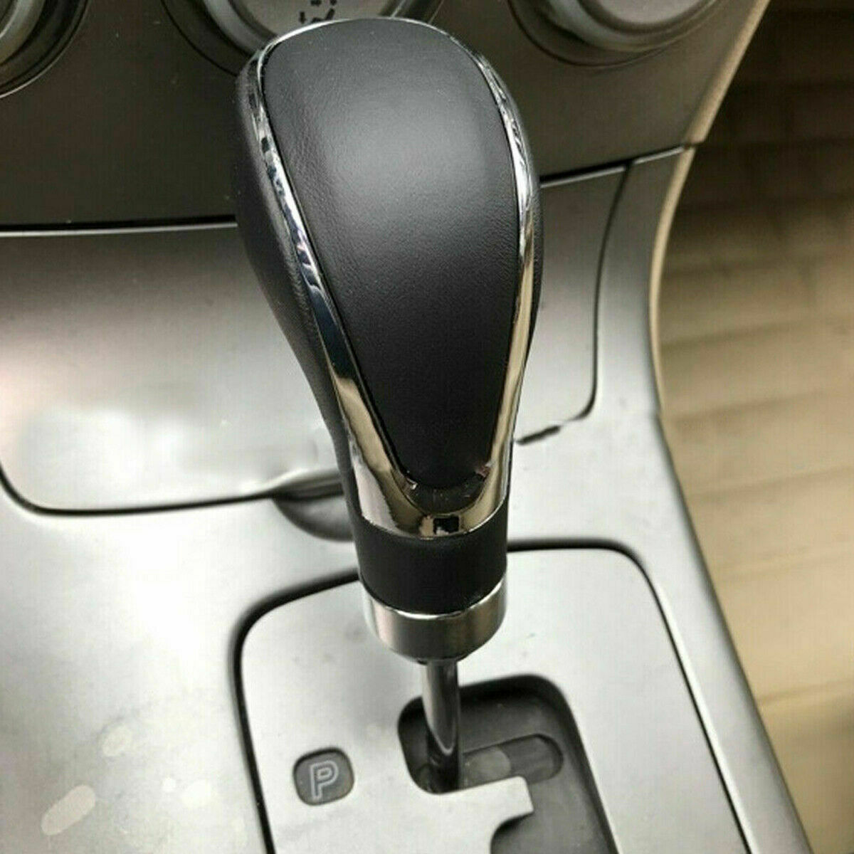 Universal Leather Automatic Auto Car Gear Stick Shift Knob Shifter Lever Cover