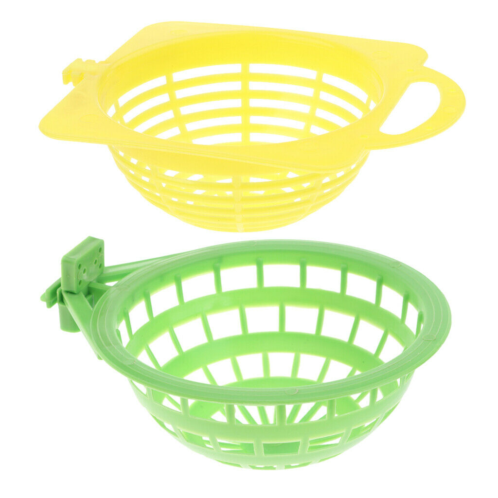 2 Pcs Birds Canary, Parakeet, Budgies Safety Nest Bed for Nesting Behavior