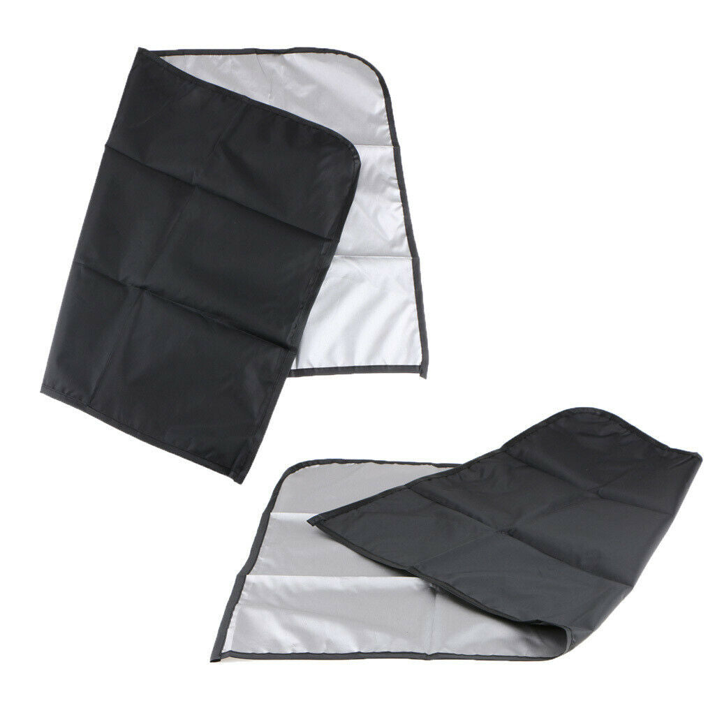 1 Pair Sun Insulation Curtain UV Protection Magnetic Shield Cover