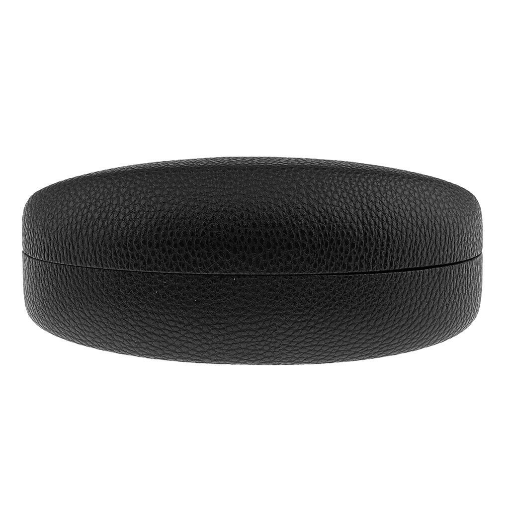 Black Metal Sunglasses Eyeglasses Hard Case Eye Glasses Storage Box Black