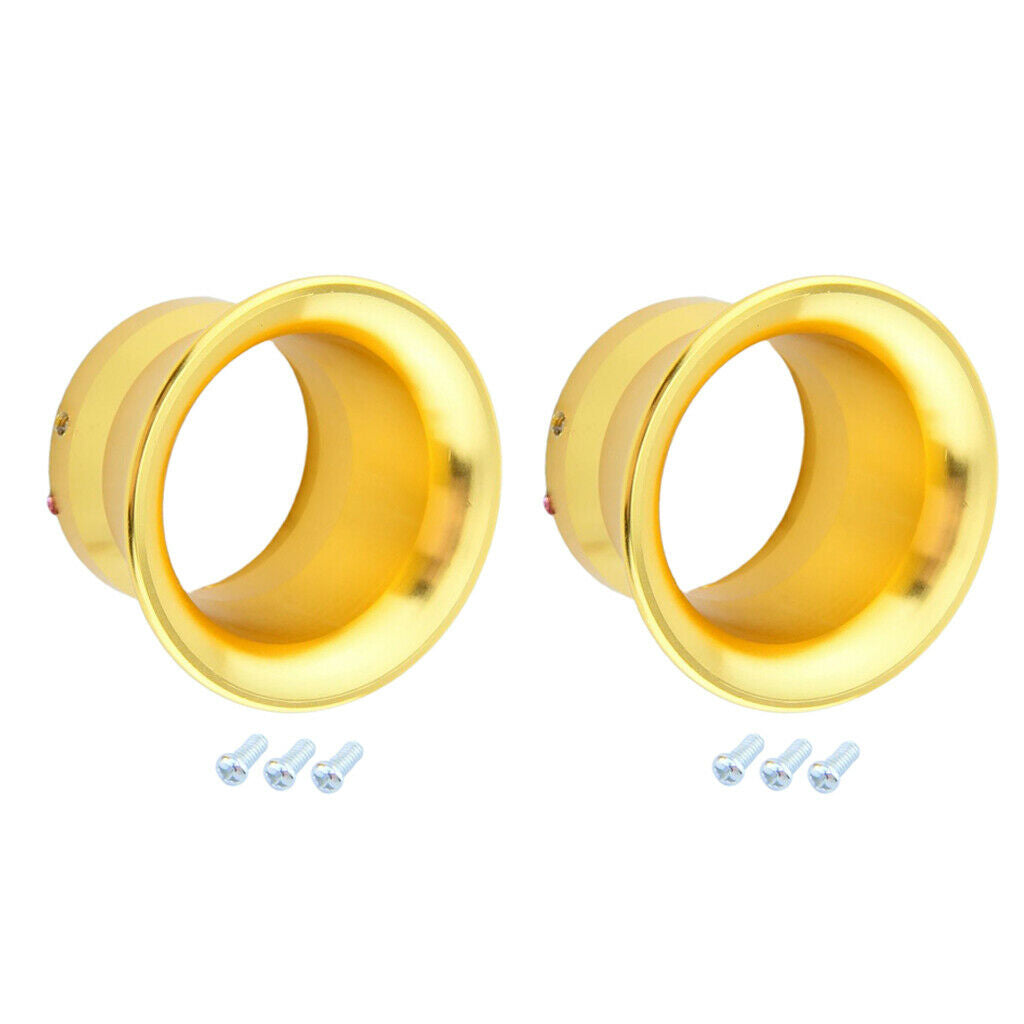 2x 50mm 2 Inch Carb Velocity Stack Funnel for 24/26/28/30mm Carburetor