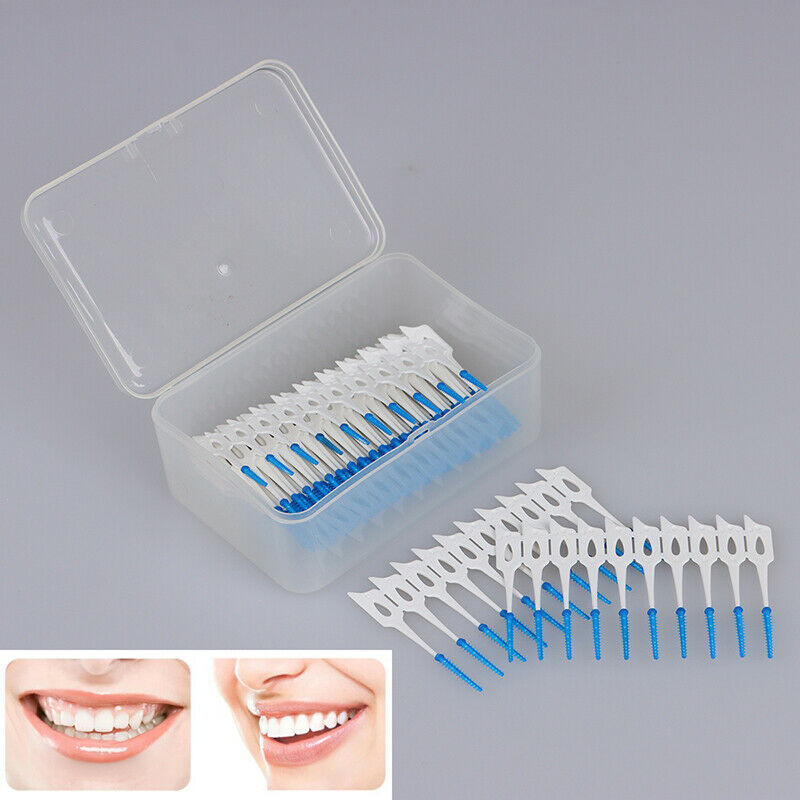 120pcs/lot Interdental Brush Dental Floss Teeth Oral Clean Hygiene Toothp.l8