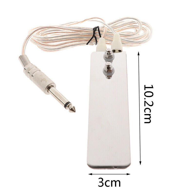 Stainless Steel Tattoo Foot Switch Pedal With ThreadTattoo Machine Access.l8