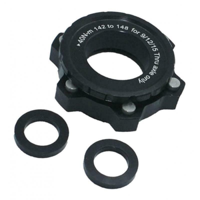 Bike Center Lock to 6-Bolts Rotor Brake Disc Hub Adapter Rear 142 to 148