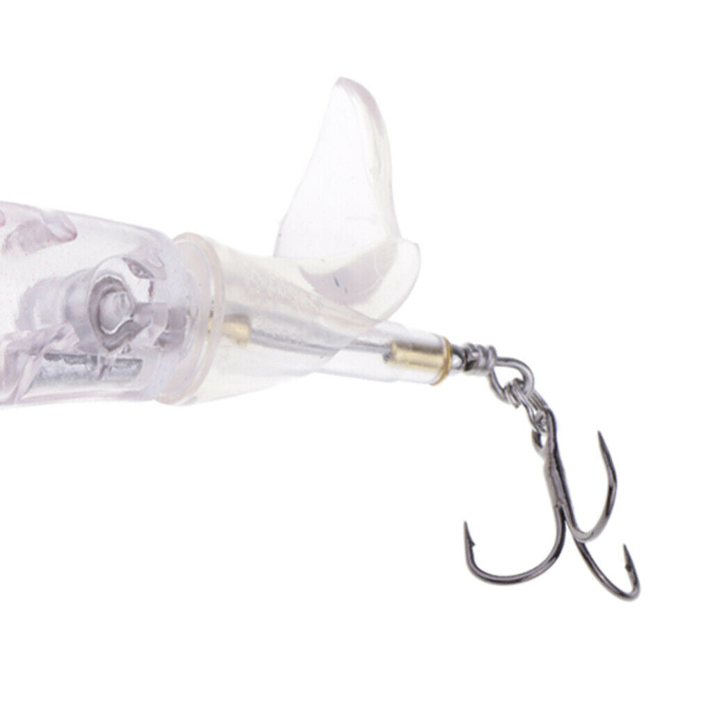 2 Pieces Whopper Popper Bionics Fishing Lure Artificial Hard Fishing Baits