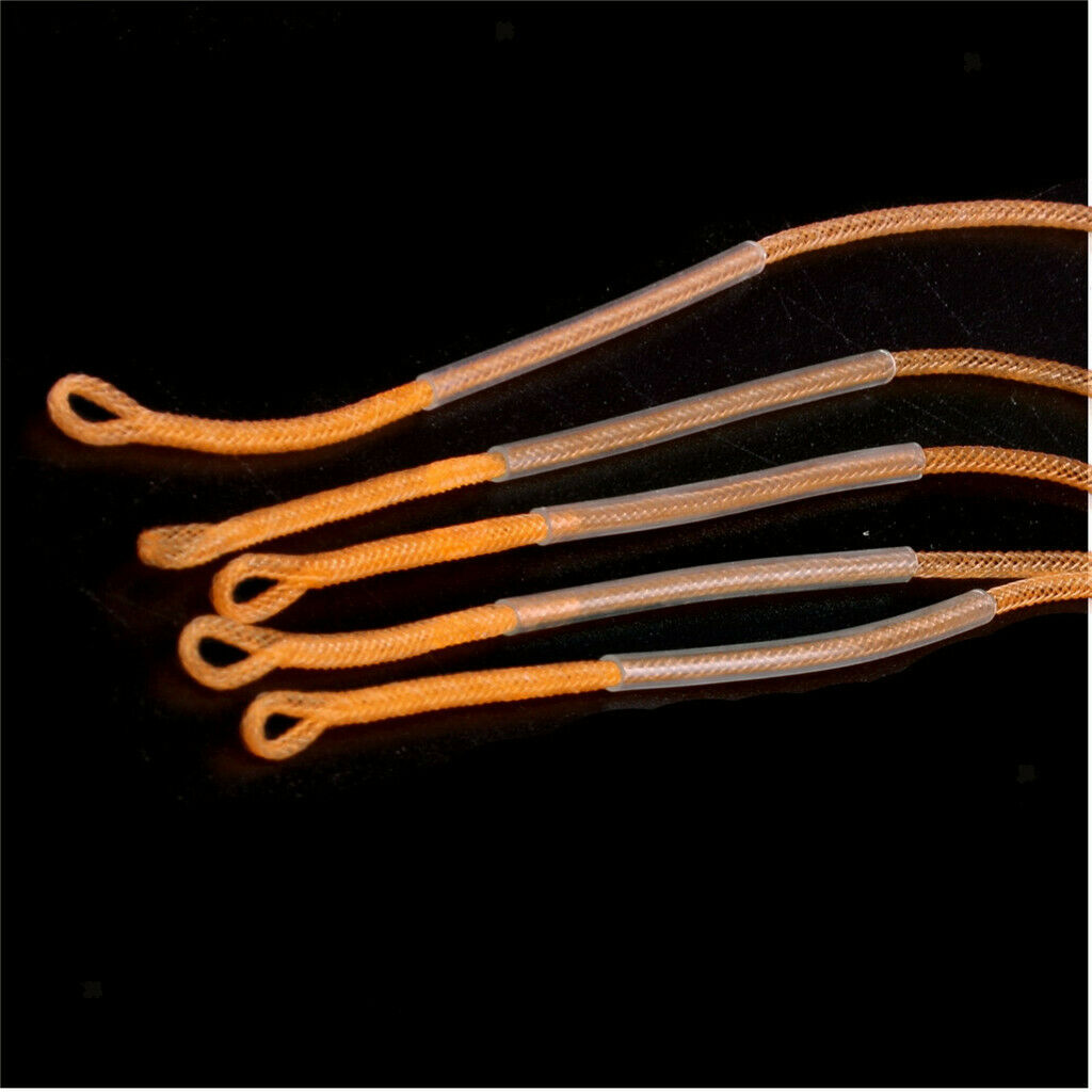 Set of 20 Pieces, Nylon Braided Fly Fishing Line, Loop Connectors Leader Loops