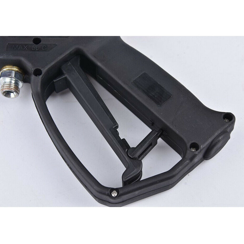 High Pressure Washer Cleaner Gun Jet Spray Lance Hand Water Cleaning Black