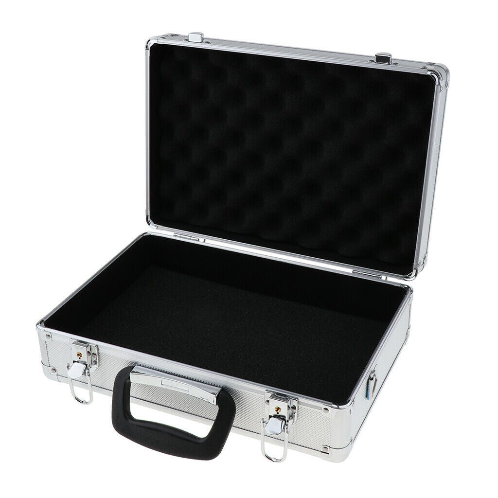 Metal Carrying Hard Case w/ Foam for JR FUTABA FLYSKY Transmitter Receiver