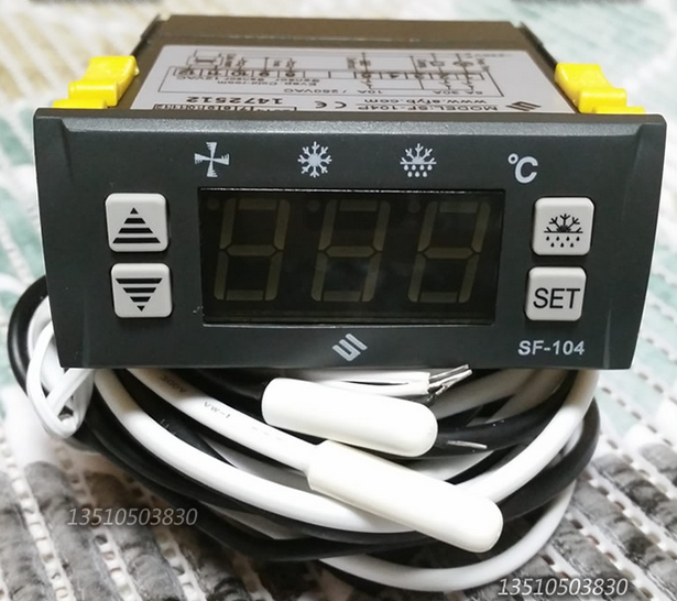 SF-104P Freezer Temperature controller, Defrost Digital display thermostat 30A