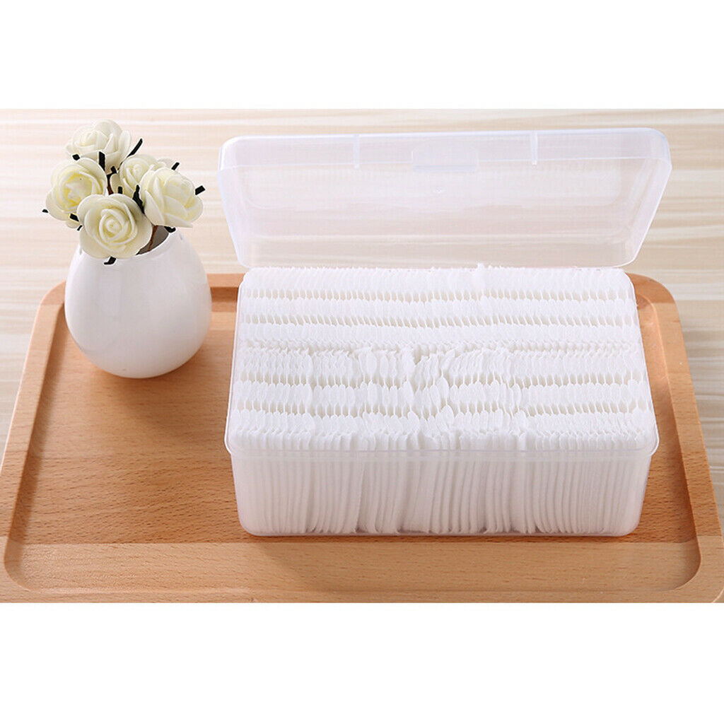 100x Soft Makeup Remover Cotton Pads Cosmetic Puff Face Nail Cleaning Wipes
