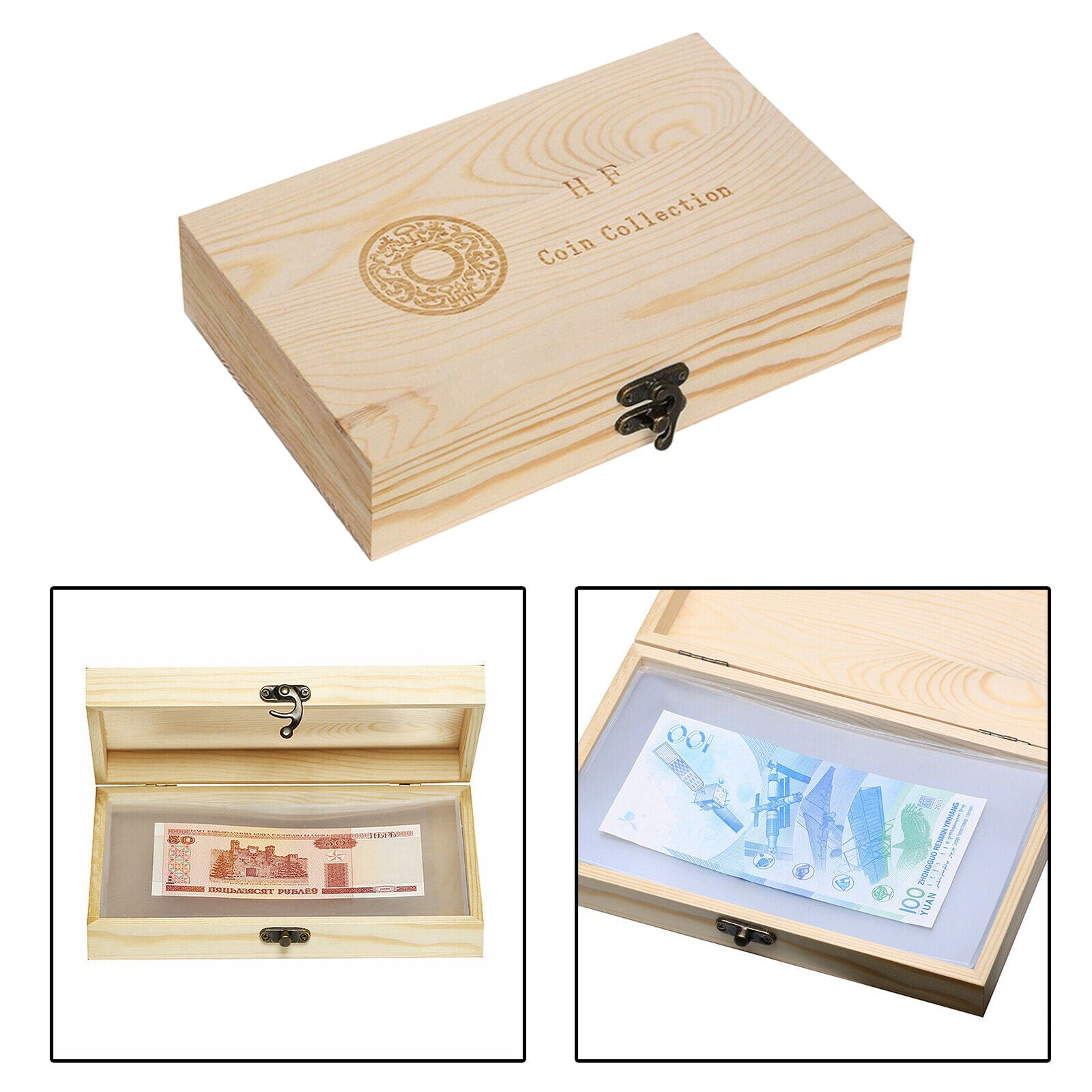 Paper Money Storage Case Holder Album Collection Box Storage Case Universal