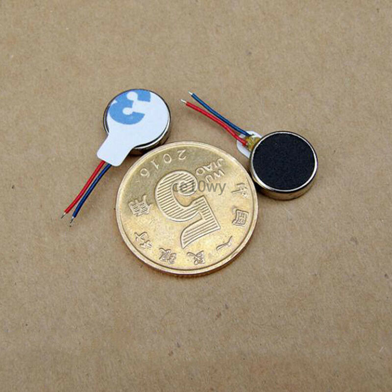 5x 1027 Vibration Motor DC 3V-5V Micro Electric Motor for Mobile Phone Pager