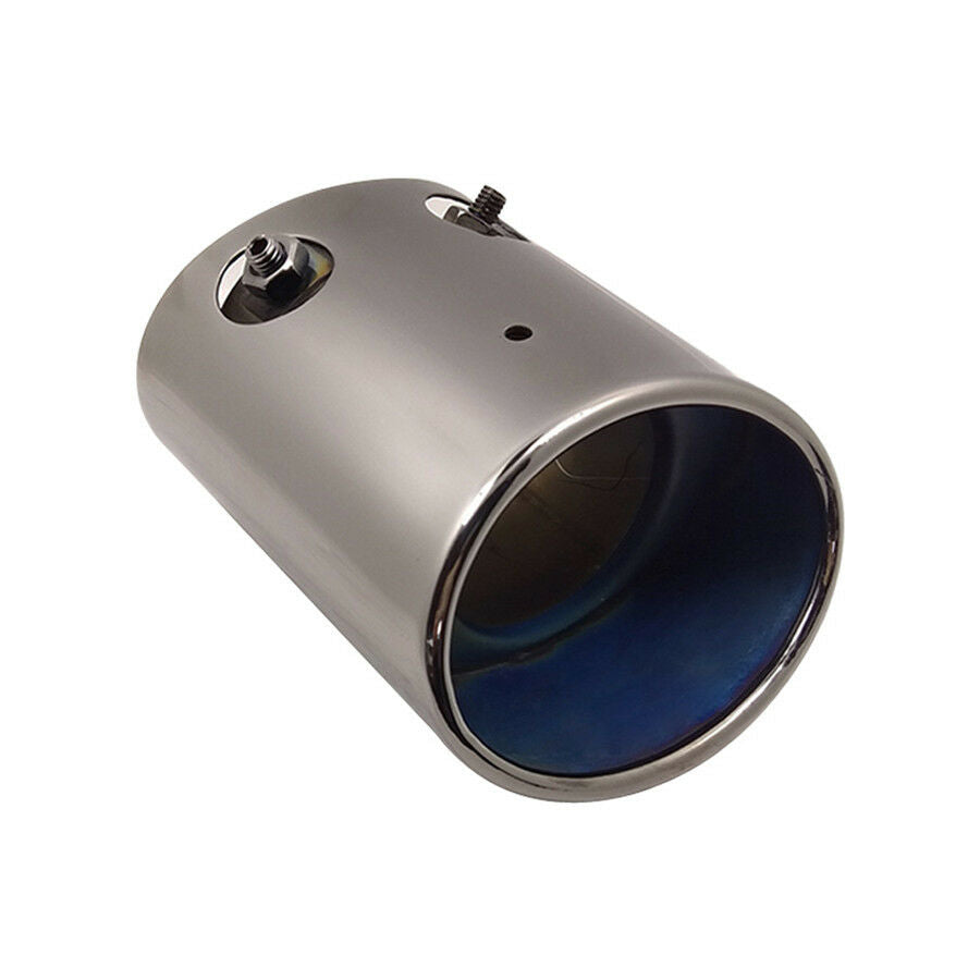 Car Exhaust Muffler Tip Stainless Steel Pipe Trim Car Rear Tail Throat Liner