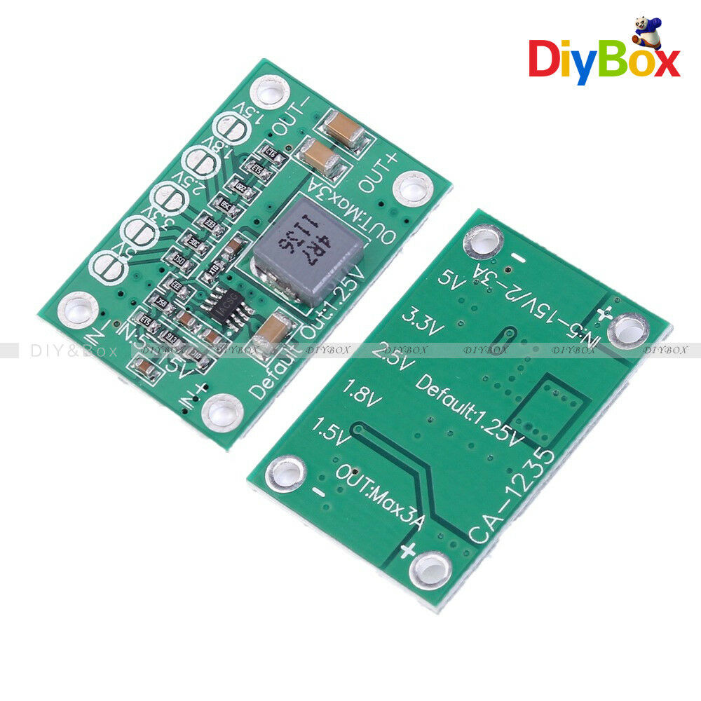 Buck Converter Step Down Power Module 5~16V to 1.5V 1.8V 2.5V 3.3V 5V