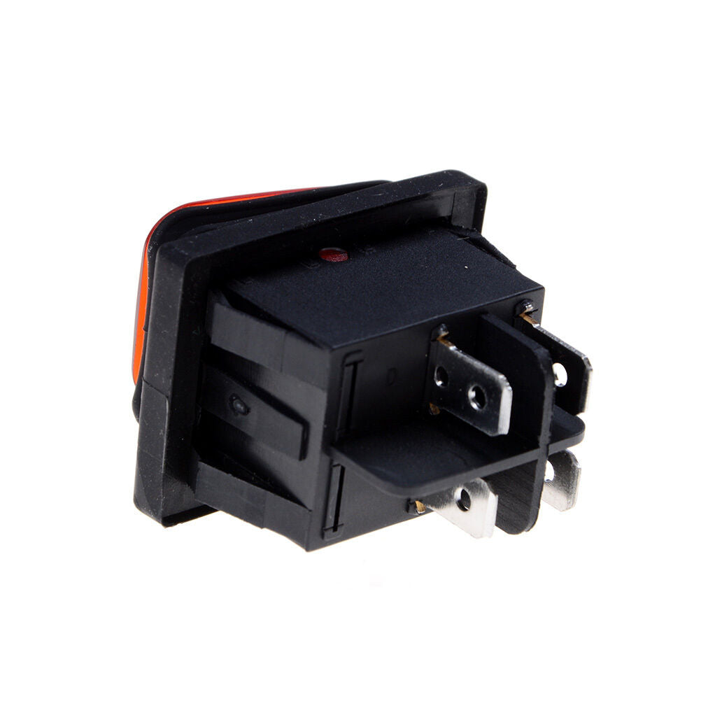 Waterproof Latching Rocker Toggle Switch AC250V/16A AC125V/20A H WF