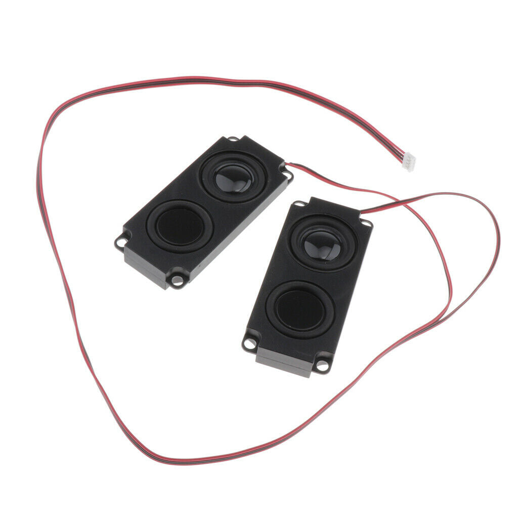 Replacement Audio Speake Loud Speakers 5W Full Range for LCD Monitor Laptop