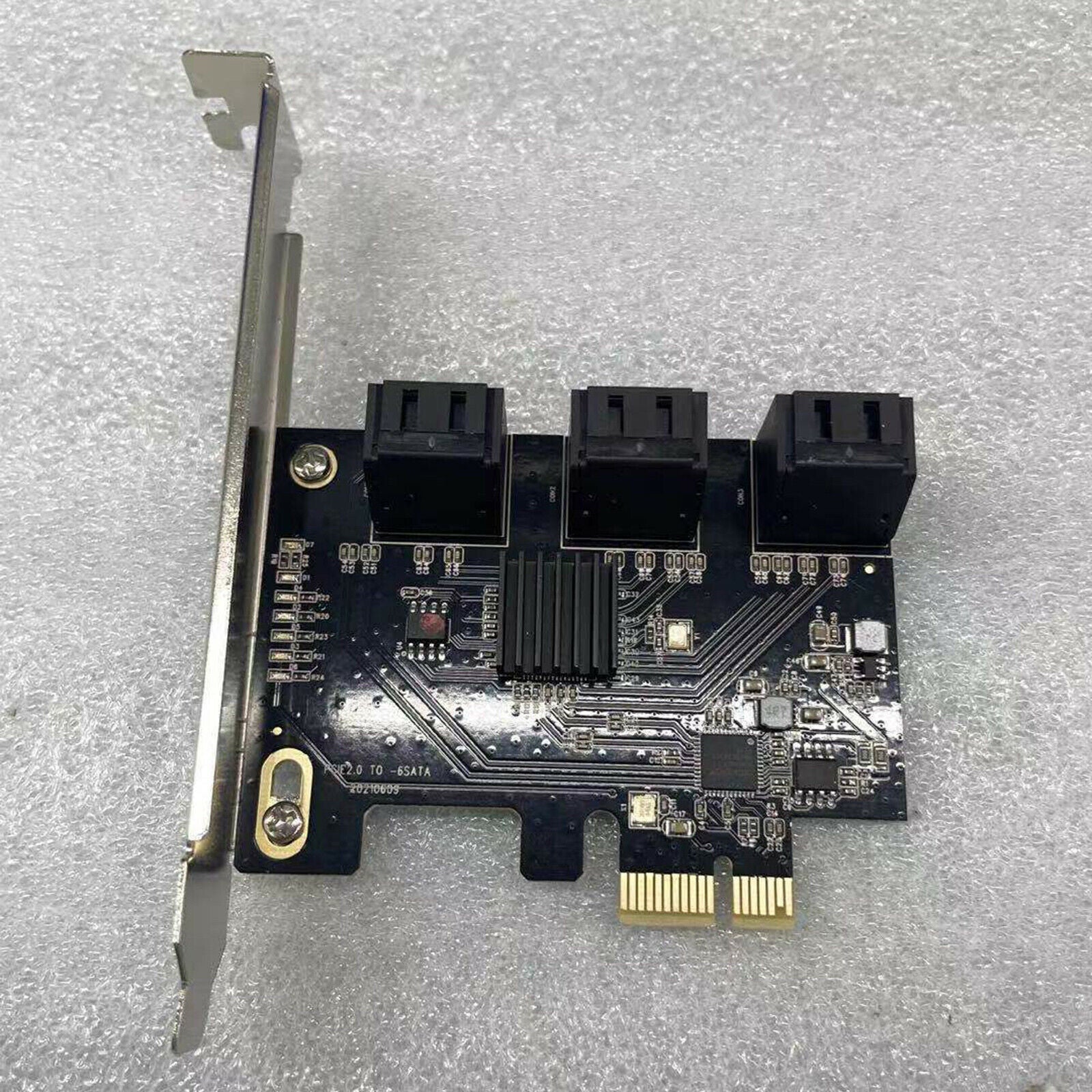 PCI Express to SATA 3.0 6-Port 6Gbps Expansion Card Board Adapter Converter